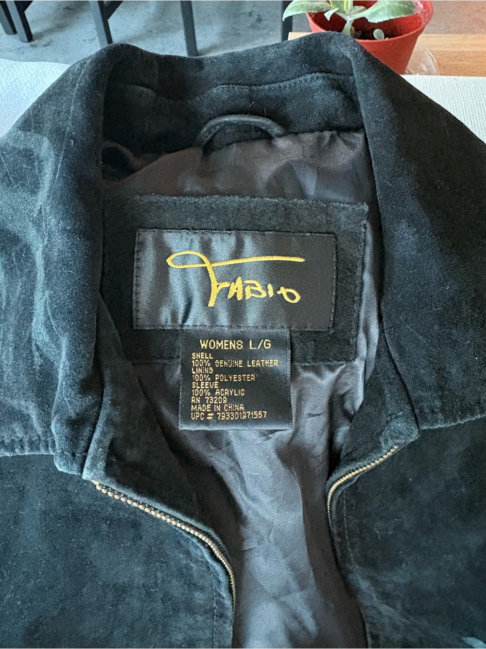 Fabio Women's Black Genuine Leather Jacket